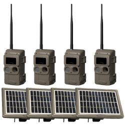 Cuddelink 4 x Pack with Solar Panels